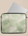 Green Tie Dye Laptop Sleeve