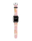 Pink Orange Tie Dye Apple Watch Band
