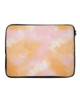 Pink Orange Tie Dye Laptop Sleeve
