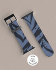 Blue Zebra Apple Watch Band