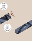 Blue Zebra Galaxy Watch Band