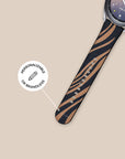 Copper Zebra Galaxy Watch Band