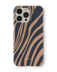 Copper Zebra Phone Case