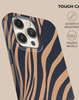Copper Zebra Phone Case