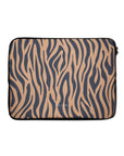 Copper Zebra Laptop Sleeve