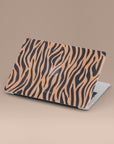 Blue Copper Zebra MacBook Case