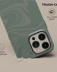 Light Green Swirl Phone Case