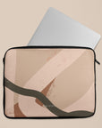 Beige Organic Laptop Sleeve