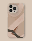 Beige Organic Phone Case