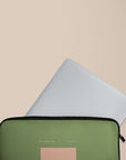 Green Sunday Club Laptop Sleeve