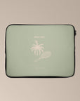 Green Mint Malibu Laptop Sleeve