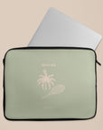 Green Mint Malibu Laptop Sleeve