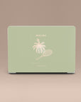 Green Mint Malibu MacBook Case
