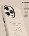 Beige Golf & Polo Phone Case