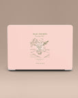 Pink Pam Springs MacBook Case