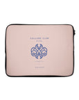 Pink College Club Laptop Sleeve