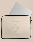 Beige Country Club Laptop Sleeve