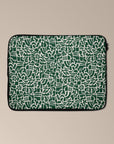 Green Maze Laptop Sleeve