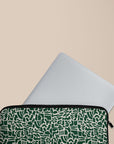 Green Maze Laptop Sleeve