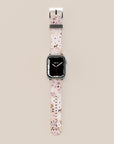 Pink Ditsy Apple Watch Band