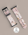 Pink Ditsy Apple Watch Band