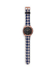 Blue Glen Plaid Galaxy Watch Band