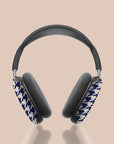 Blue Houndstooth AirPods Max Case