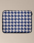 Blue Houndstooth Laptop Sleeve
