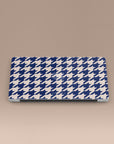 Blue Houndstooth MacBook Case