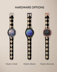 Diamond Chess Galaxy Watch Band