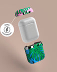 Tropical Leaves AirPods Case