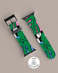 Tropical Leaves Apple Watch Band