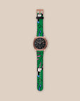 Tropical Leaves Galaxy Watch Band