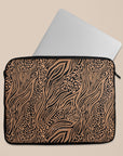 Zebra Leopard Laptop Sleeve