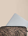 Light Zebra Laptop Sleeve