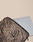 Light Zebra Laptop Sleeve