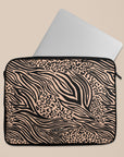 Light Zebra Laptop Sleeve