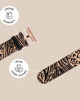 Light Zebra Galaxy Watch Band