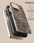 Light Zebra Phone Case