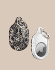 Dark Animal Skin AirTag Holder