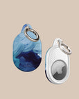 Blue Paint AirTag Holder