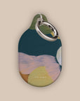 Pale Canvas AirTag Holder