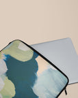 Green Canvas Laptop Sleeve