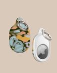 Flower Canvas AirTag Holder
