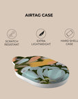 Flower Canvas AirTag Holder