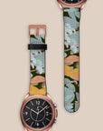 Flower Canvas Galaxy Watch Band