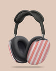 Coral Stripe AirPods Max Case