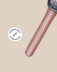 Coral Stripe Galaxy Watch Band