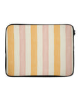 Grooved Orange Laptop Sleeve