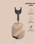 Beige Organic AirPods Max Case